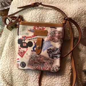 NEW RARE Disney World Dooney Bourke Crossbody Bag Purse